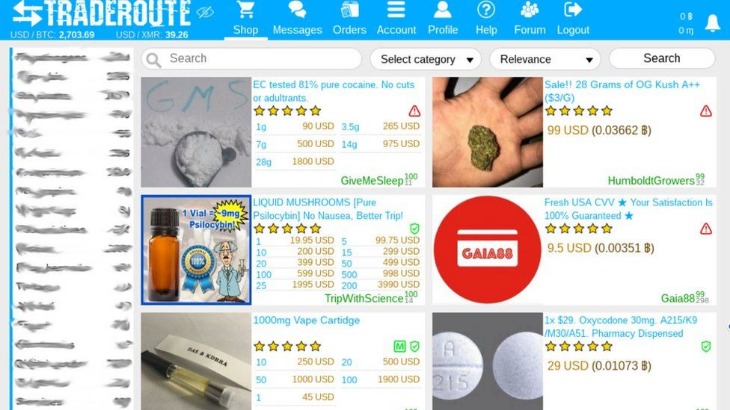 what is a darknet drug market like