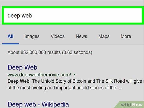 how to access deep web